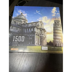 Newtion Leaning Tower of Pisa 1500 piece puzzle brand new factory sealed